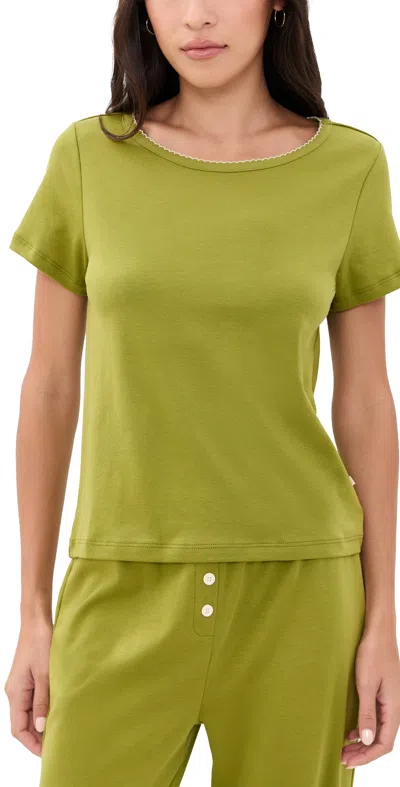 Cozyland By Morgan Lane Baby Jean Pj Tee Moonrise Kingdom