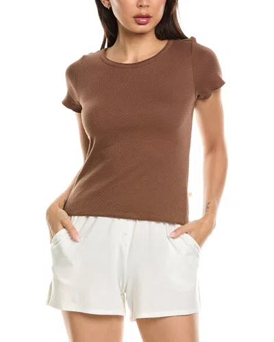 Cozyland By Morgan Lane Baby Jean T-shirt In Brown