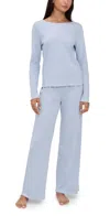 Cozyland By Morgan Lane Ellie Pj Set Twilight In Blue