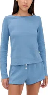 Cozyland By Morgan Lane Ellie Tee Periwinkle In Blue