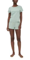 Cozyland By Morgan Lane Suzie Pajama Set Iceberg In Blue