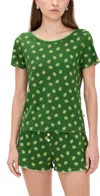 Cozyland By Morgan Lane Suzie Pj Set Kiwi In Green
