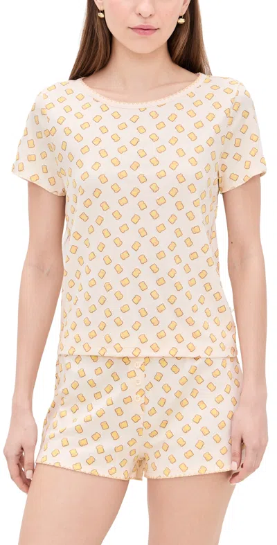 Cozyland By Morgan Lane Suzie Pj Set Toasty In Brown