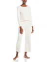 Cozyland Ellie Cotton Pajama Set In Rose Water
