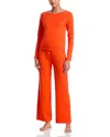 Cozyland Ellie Pajama Set In Orange