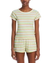 COZYLAND SUZIE COTTON STRIPED PAJAMA SET