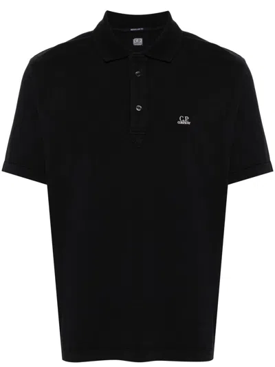 C.p. Company 1020 Jersey Polo Shirt Clothing In Blue
