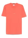 C.p. Company C.p.company T Shirts Short Sleeve In Orange