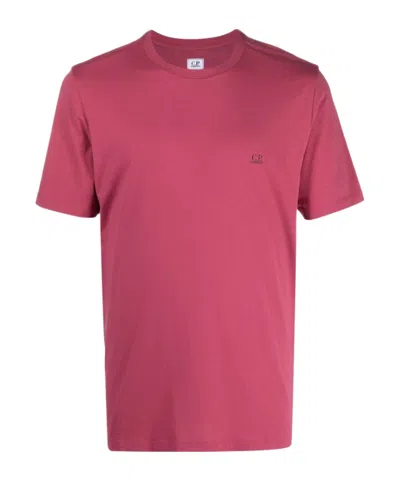 C.p. Company 30/1 Goggles-print Cotton T-shirt In Red
