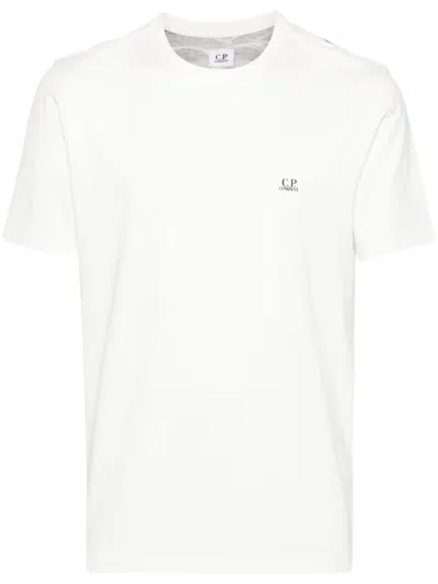 C.P. COMPANY 30/1 GOGGLES-PRINT COTTON T-SHIRT