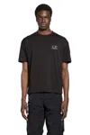 C.p. Company C.p.company Logo-print Short-sleeve Tee In Black