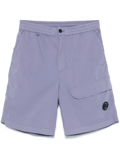 C.p. Company 50 Fili Shorts In Blau