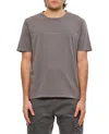 C.p. Company Grey T-shirt In Cotton With Logo In Grey