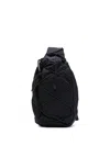 C.p. Company Nylon B Crossbody Backpack Adjustable Strap In Black