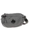 C.p. Company Compact Grey Polyamide Belt Bag In Gray