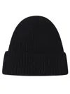 C.p. Company Accessories Knit Cap In Extrafine Merino Wool In Blue