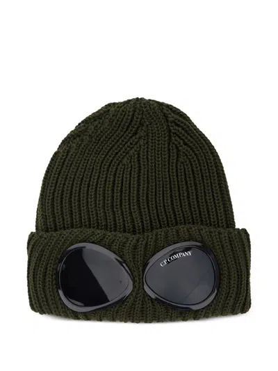 C.P. COMPANY C.P. COMPANY ACCESSORIES KNIT CAP IN EXTRAFINE MERINO WOOL