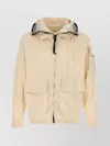 C.p. Company C.p.company Ivory Nylon Explorer Jacket In Neutral
