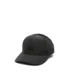 C.p. Company Chrome-r Embroidered-logo Cap In Black