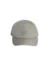 C.p. Company Cotton Cap Goggle Detail In Gray
