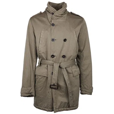 C.p. Company Army Cotton Jacket In Brown