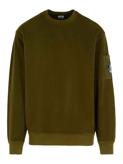 C.P. COMPANY ARMY COTTON SWEATSHIRT