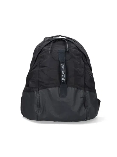 C.p. Company B-rounded Backpack - Black