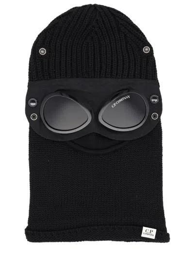 C.p. Company C.p.company Balaclava Con Occhiale In Black