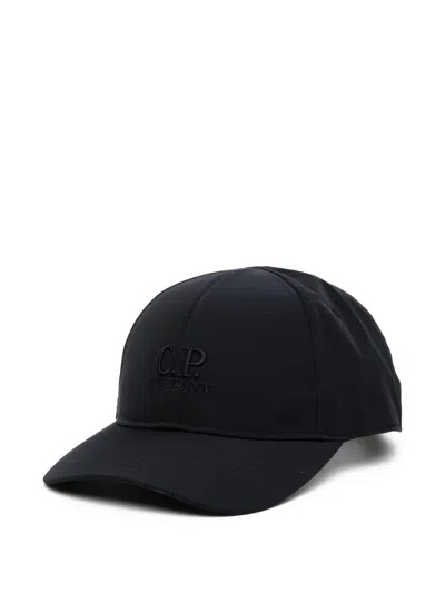 C.p. Company Baseball Cap In Black