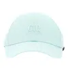 C.p. Company Baseball Hat With Logo Embroidery Kids In Green