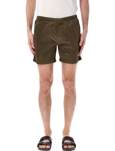 C.p. Company Beachwear Boxer Shorts In Green