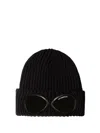 C.p. Company Beanie Hat In Black