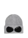 C.p. Company Beanie Hat In Gray