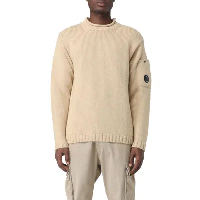 C.p. Company Beige Wool Sweater In Neutral
