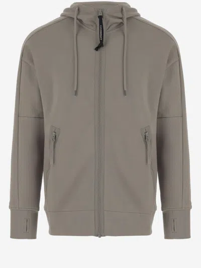C.P. COMPANY BEIGE ZIP UP JACKET