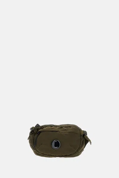 C.p. Company Belt Bag In Green