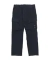 C.p. Company Belt Loop Cargo Pants In Blue