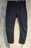 C.p. Company Belt-loop Casual Pants In Black