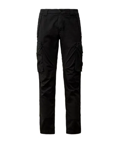 C.p. Company Belt Loop Track Pants In Black