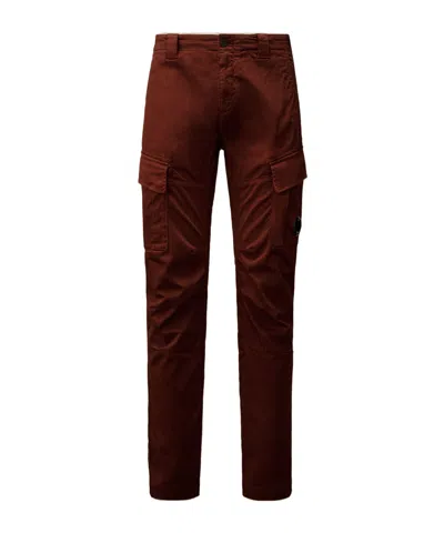 C.p. Company Belt Loop Track Pants In Brown