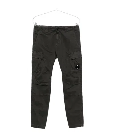 C.p. Company Belt Loops Slacks In Black