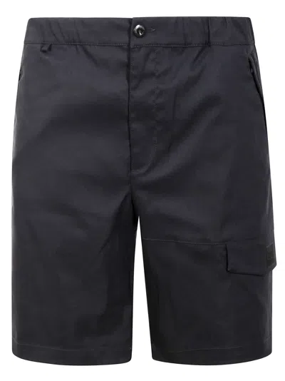 C.p. Company Bermuda Cargo In Black