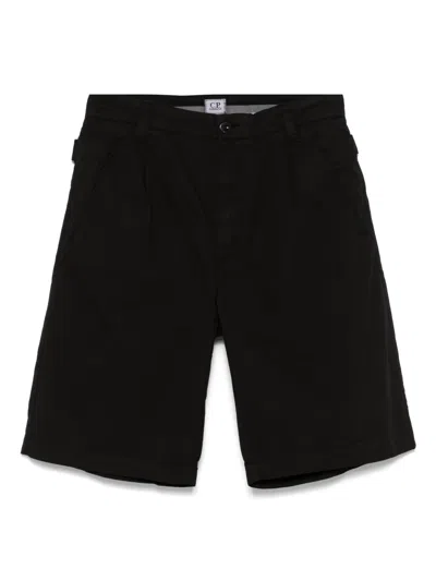 C.p. Company Bermuda Shorts In Black