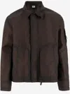 C.p. Company Dark Brown Bi-film Jacket