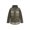 C.p. Company C.p.company Lead Grey Bitm Nylon Goggle Jacket In Brown