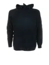 C.p. Company C.p.company Hoodie With Zip In Black In Blue