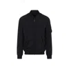 C.p. Company Cp Company Nycra R Bomber Jacket With Lens In Black