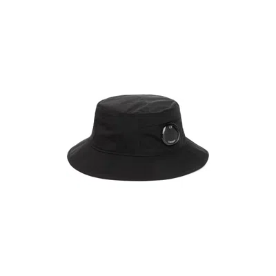 C.p. Company Black Chrome-r Bucket Hat