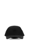 C.p. Company Midnight Blue Nylon Baseball Cap In Black