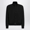 C.p. Company Black Chrome-r Jacket Men In Black